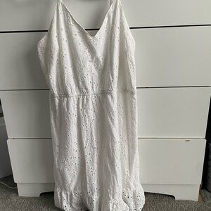 Cute white summer dress